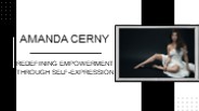 Amanda Cerny: Redefining Empowerment Through Self-Expression