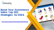 Boost Your Ecommerce Sales Top Seo Strategies for 2024