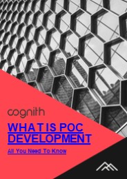 Unlock Innovation with Expert POC Development Services
