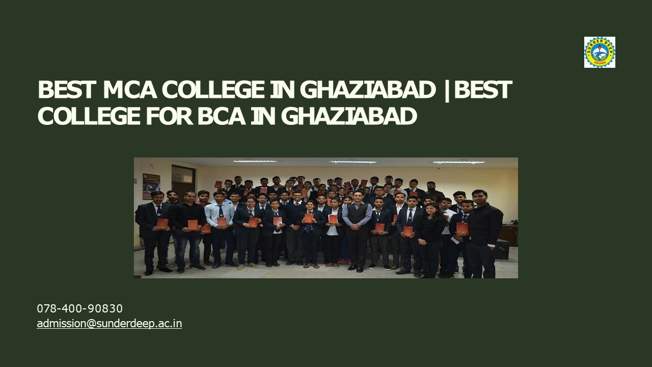 Best MCA College in Ghaziabad | Best College for BCA in Ghaziabad