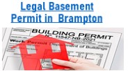 Legal Basement Permit in  Brampton