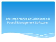 The Crucial Role of Compliance in Payroll Management Software!