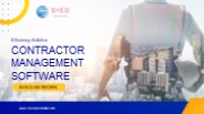 Advanced Contractor Management System Software Solution