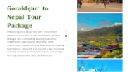 Nepal tour package from Gorakhpur