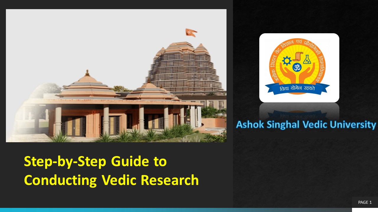 Step-by-Step Guide to Conducting Vedic Research (1)