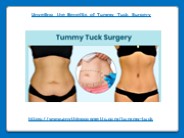 Unveiling the Benefits of Tummy Tuck Surgery
