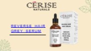 REVERSE HAIR GREY SERUM