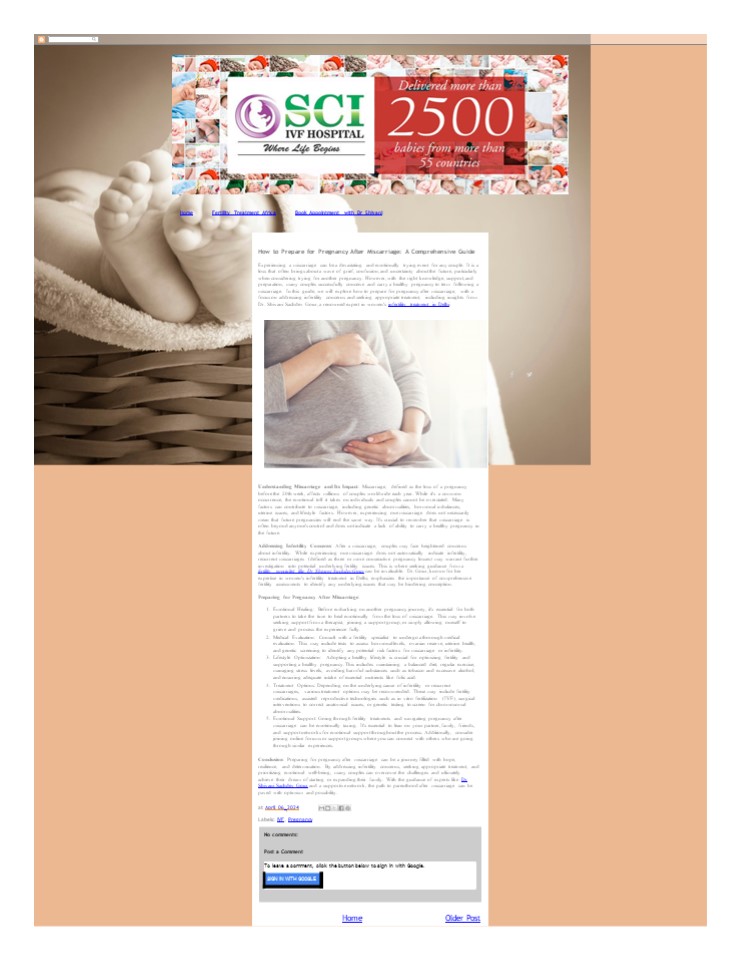 How to Prepare for Pregnancy After Miscarriage