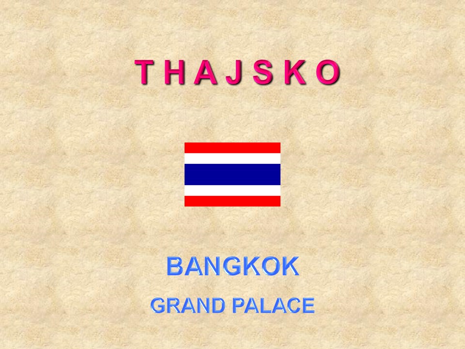 Thajsko - Bangkok - Grand Palace (Tom Bares)