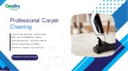 Get The Most Reliable And Professional Carpet Cleaning Services