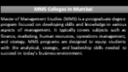Top MMS Colleges in Mumbai