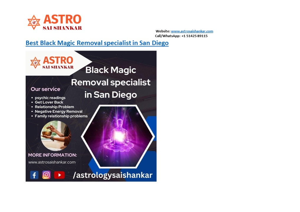 Best Black Magic Removal specialist in San Diego