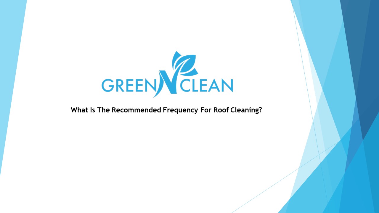 What Is The Recommended Frequency For Roof Cleaning?