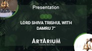 Lord Shiva Trishul With Damru 7" – theartarium