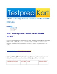 Long-term 2025 JEE Online Coaching