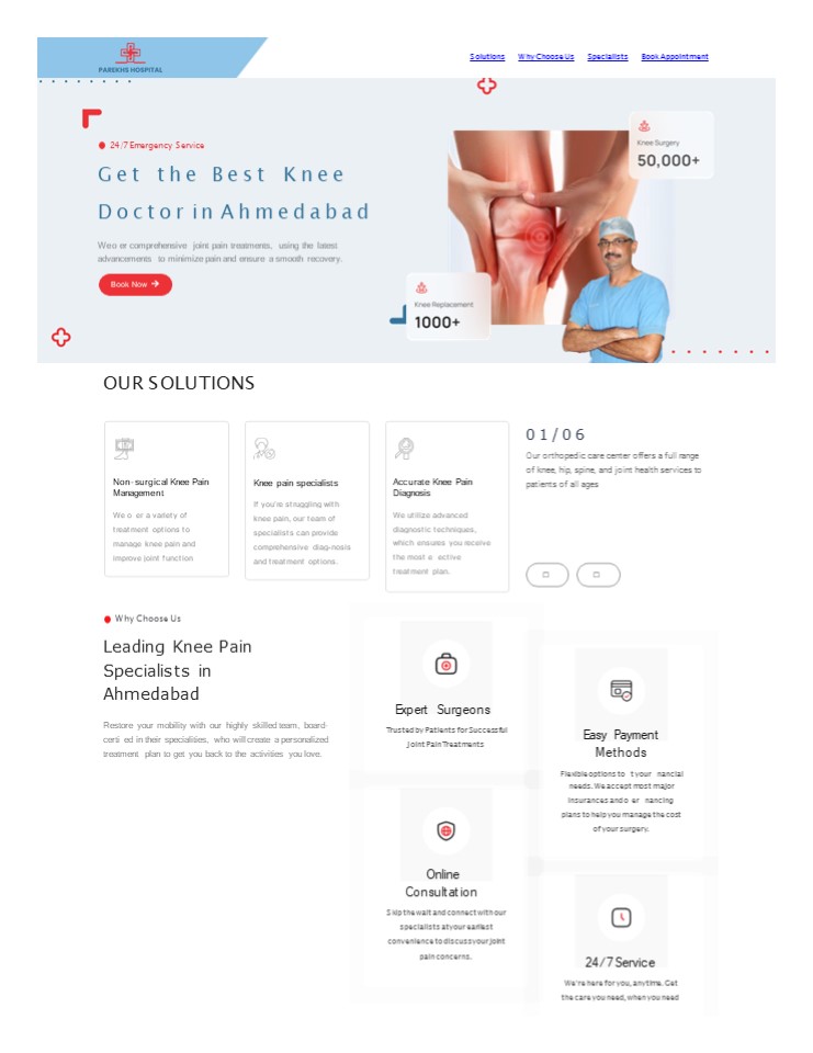 Best Knee Specialist Doctor in Ahmedabad