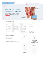 Best Knee Specialist Doctor in Ahmedabad
