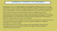 Adrenal Tumor in children