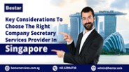 Choose Top Company Secretary Services in Singapore | Bestar