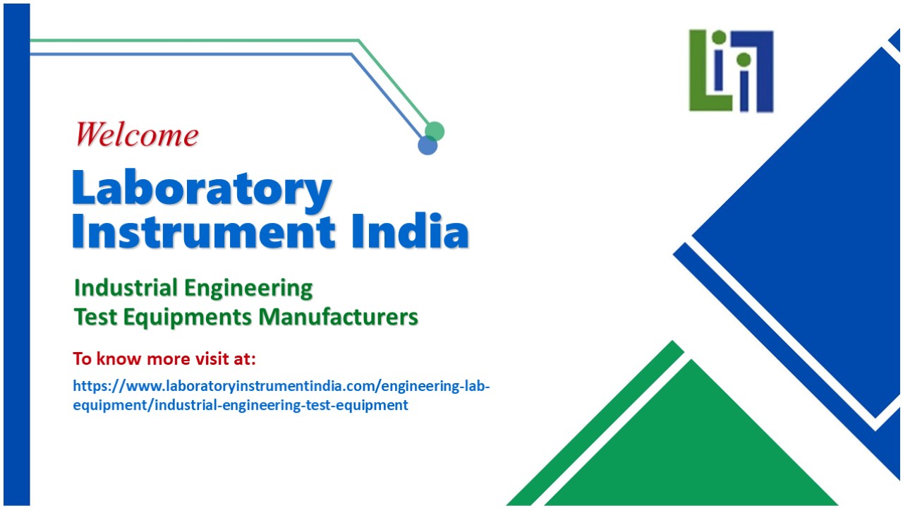 Industrial Engineering Test Equipments Manufacturers (1)