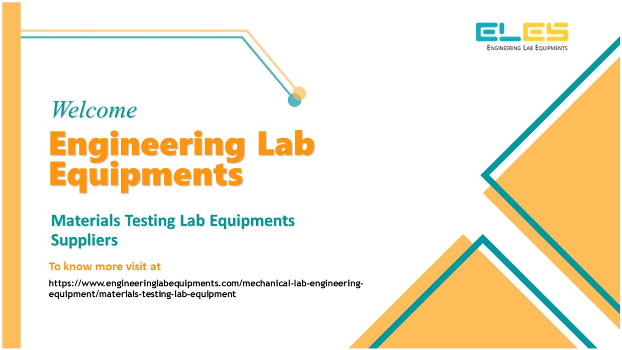 Materials Testing Lab Equipment Suppliers