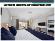 Motels in Canberra for Comfortable Stay