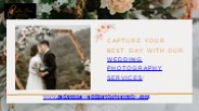 Grab the Top Wedding Photography Services!
