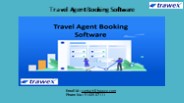 Travel Agent Booking Software