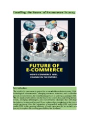 The Future of Shopping: Ecom 2024