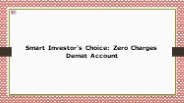 How To Open A Zero Charges Demat Account Easily