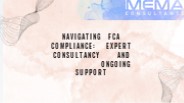 Navigating FCA Compliance: Expert Consultancy and Ongoing Support