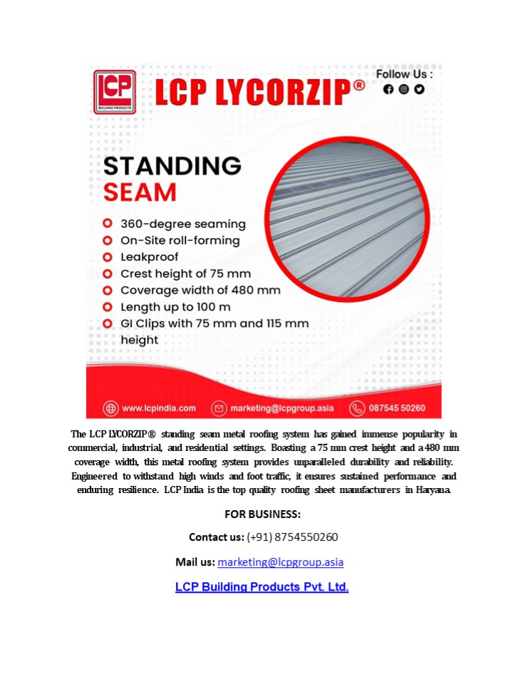 Roofing sheet manufacturers in Haryana