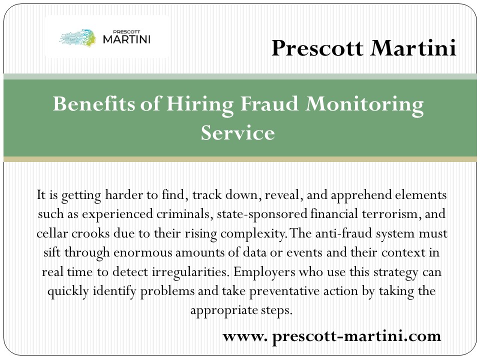 Robocalling services - Prescott Martini