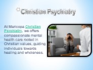 Christian Psychiatry