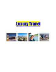 Luxury Travel