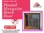 Pleated Mosquito Mesh Door | Advance Home Care