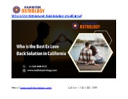 Best Ex Love Back Solution In California