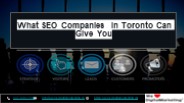 What SEO Companies In Toronto Can Give You