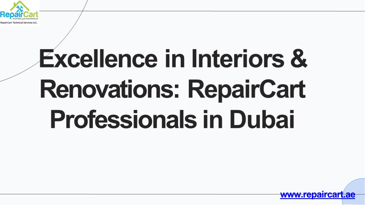 Best Interiors & Renovation Services in Dubai