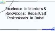 Best Interiors & Renovation Services in Dubai