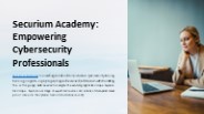 Leading Cyber Security Training Provider - Securium Academy