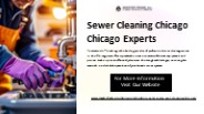 Sewer Cleaning Chicago | Mastertrade Plumbing