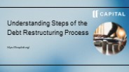 Understanding Steps of the Debt Restructuring Process