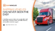 Shipping Vehicles Has Never Been This Easy