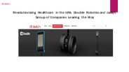 Double Robotics Healtcare Sector UAE - Jackys