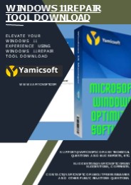 Elevate Your Windows 11 Experience using Windows 11 Repair Tool Download