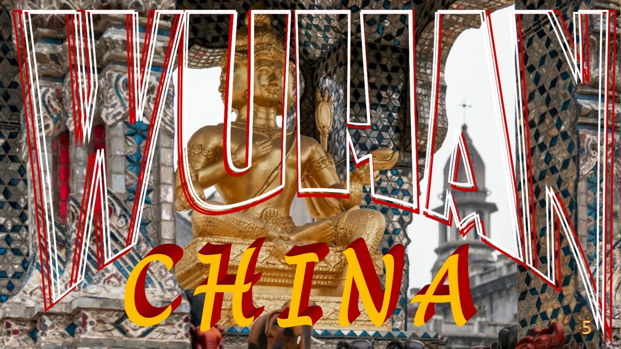 China  Wuhan 5 Gude Buddhist Temple