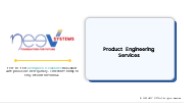 Product Engineering Services - Neev Systems