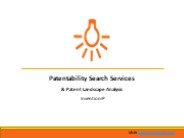 Patentability Search Services | Patent Landscape Analysis | InventionIP