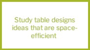 Study table designs ideas that are space-efficient